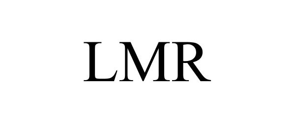 Trademark Logo LMR