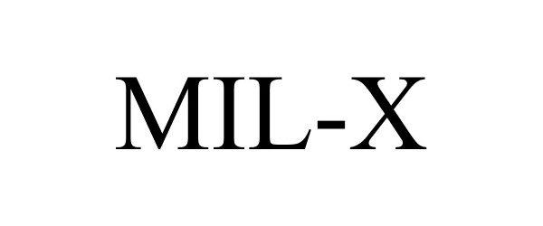 Trademark Logo MIL-X