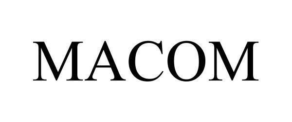 Trademark Logo MACOM