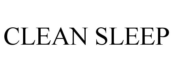 CLEAN SLEEP