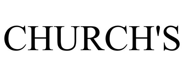 Trademark Logo CHURCH'S