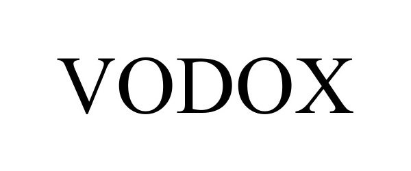 Trademark Logo VODOX