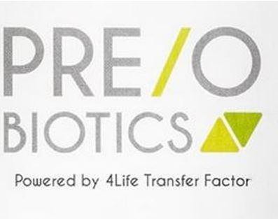  PRE/O BIOTICS POWERED BY 4LIFE TRANSFER FACTOR