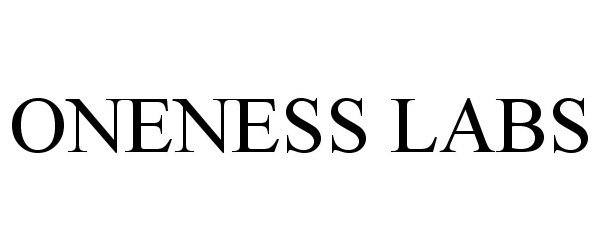 Trademark Logo ONENESS LABS