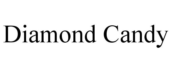 Trademark Logo DIAMOND CANDY