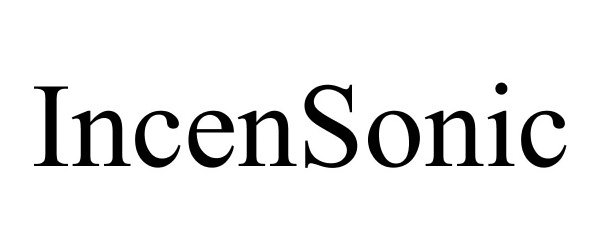 Trademark Logo INCENSONIC