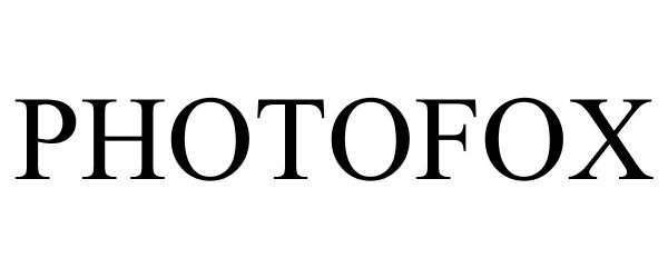 Trademark Logo PHOTOFOX