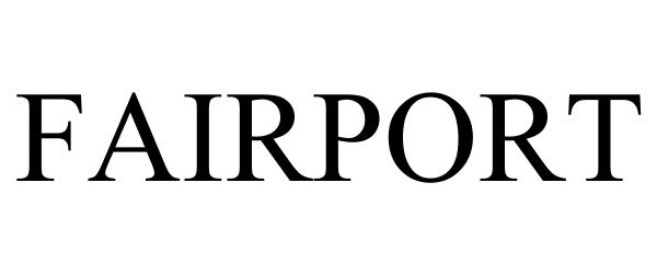 Trademark Logo FAIRPORT