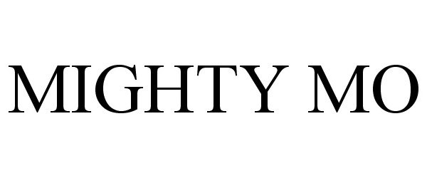 Trademark Logo MIGHTY MO