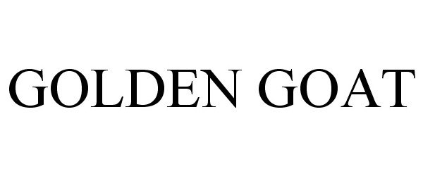 Trademark Logo GOLDEN GOAT