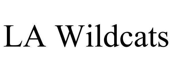 Trademark Logo LA WILDCATS