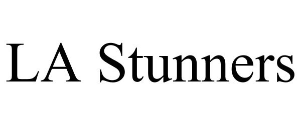 Trademark Logo LA STUNNERS