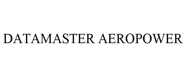  DATAMASTER AEROPOWER