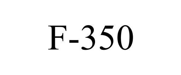 Trademark Logo F-350