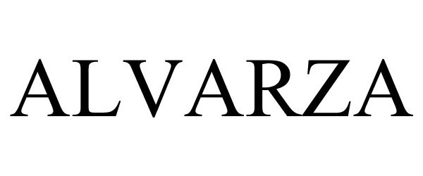Trademark Logo ALVARZA