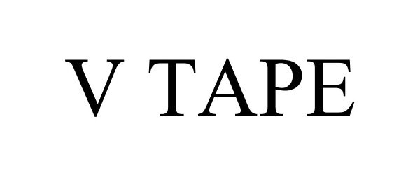 Trademark Logo V TAPE