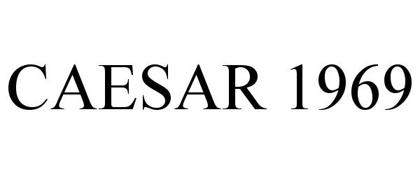  CAESAR 1969