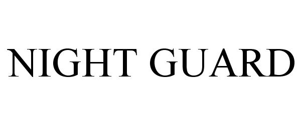 Trademark Logo NIGHT GUARD