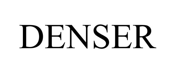 Trademark Logo DENSER