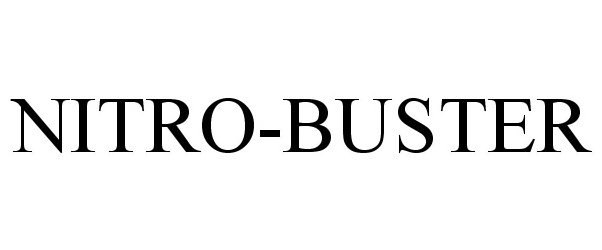 Trademark Logo NITRO-BUSTER