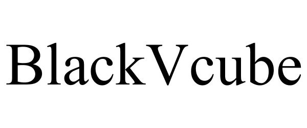 Trademark Logo BLACKVCUBE