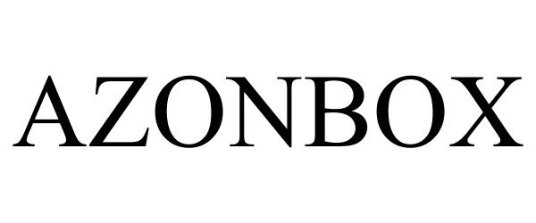 Trademark Logo AZONBOX