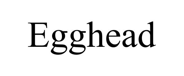 Trademark Logo EGGHEAD