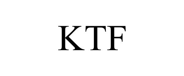 Trademark Logo KTF