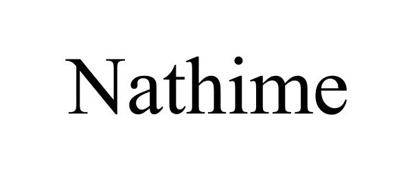 Trademark Logo NATHIME