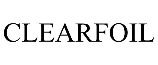 Trademark Logo CLEARFOIL