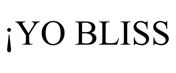 Trademark Logo ¡YO BLISS