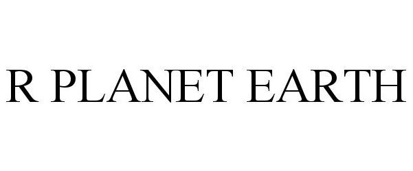 Trademark Logo RPLANET EARTH