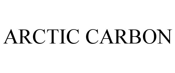 Trademark Logo ARCTIC CARBON