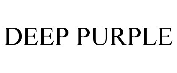 Trademark Logo DEEP PURPLE