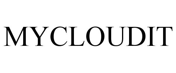 Trademark Logo MYCLOUDIT