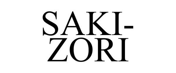 Trademark Logo SAKI-ZORI