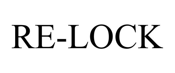 Trademark Logo RE-LOCK