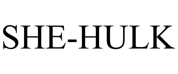 Trademark Logo SHE-HULK