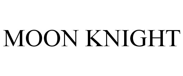 Trademark Logo MOON KNIGHT