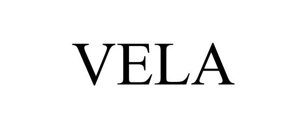 Trademark Logo VELA