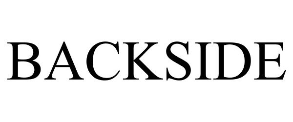 Trademark Logo BACKSIDE