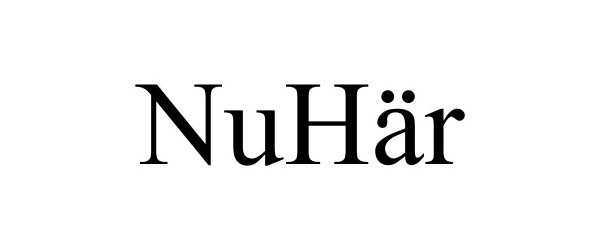 Trademark Logo NUHÄR