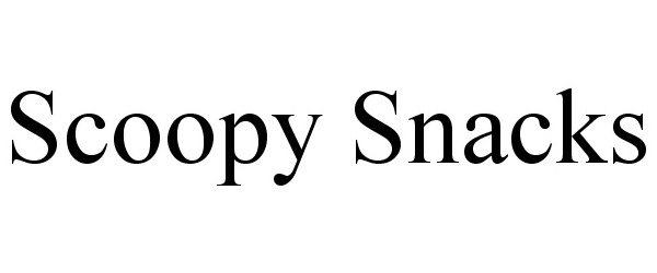  SCOOPY SNACKS