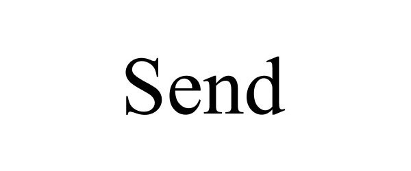 Trademark Logo SEND
