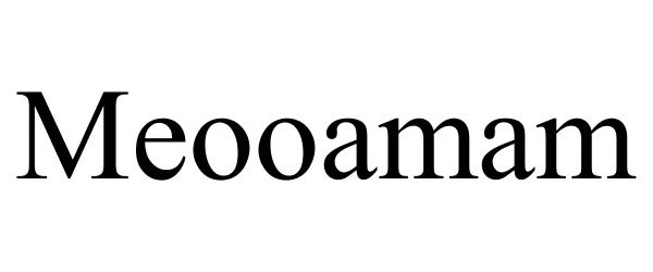 Trademark Logo MEOOAMAM