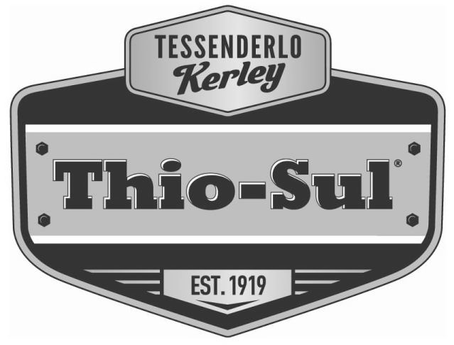 Trademark Logo TESSENDERLO KERLEY THIO-SUL EST. 1919