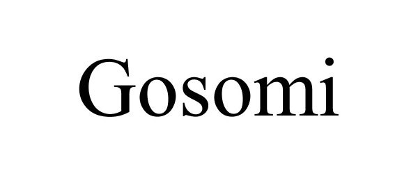 Trademark Logo GOSOMI