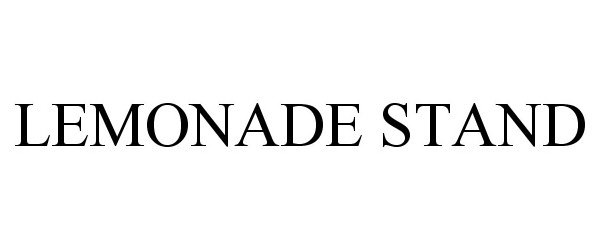  LEMONADE STAND