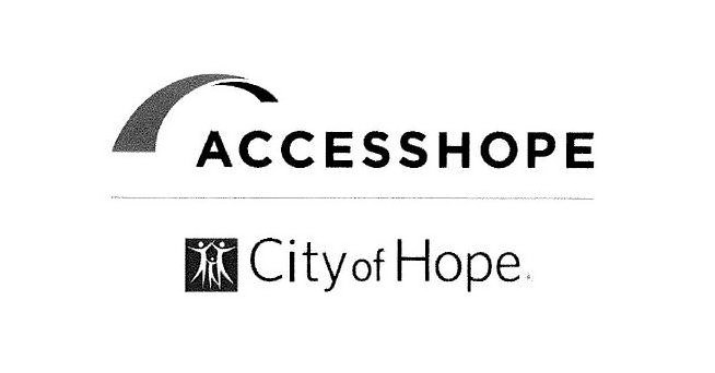 Trademark Logo ACCESSHOPE CITY OF HOPE