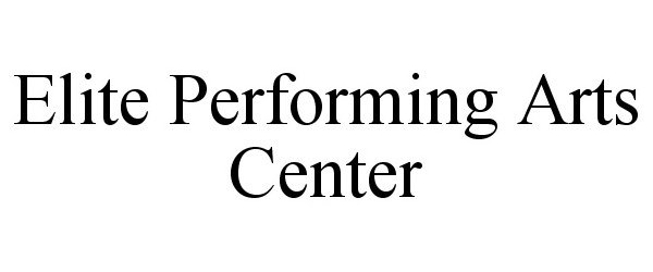  ELITE PERFORMING ARTS CENTER